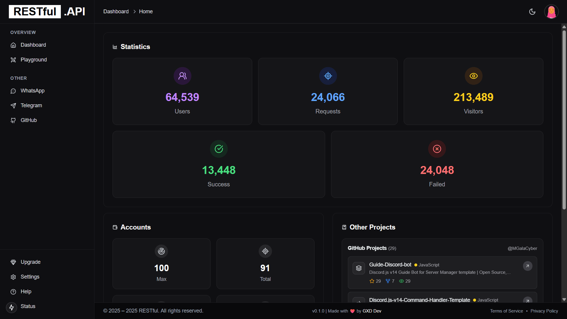 NEXTJS API Starter Kit thumbnail 3