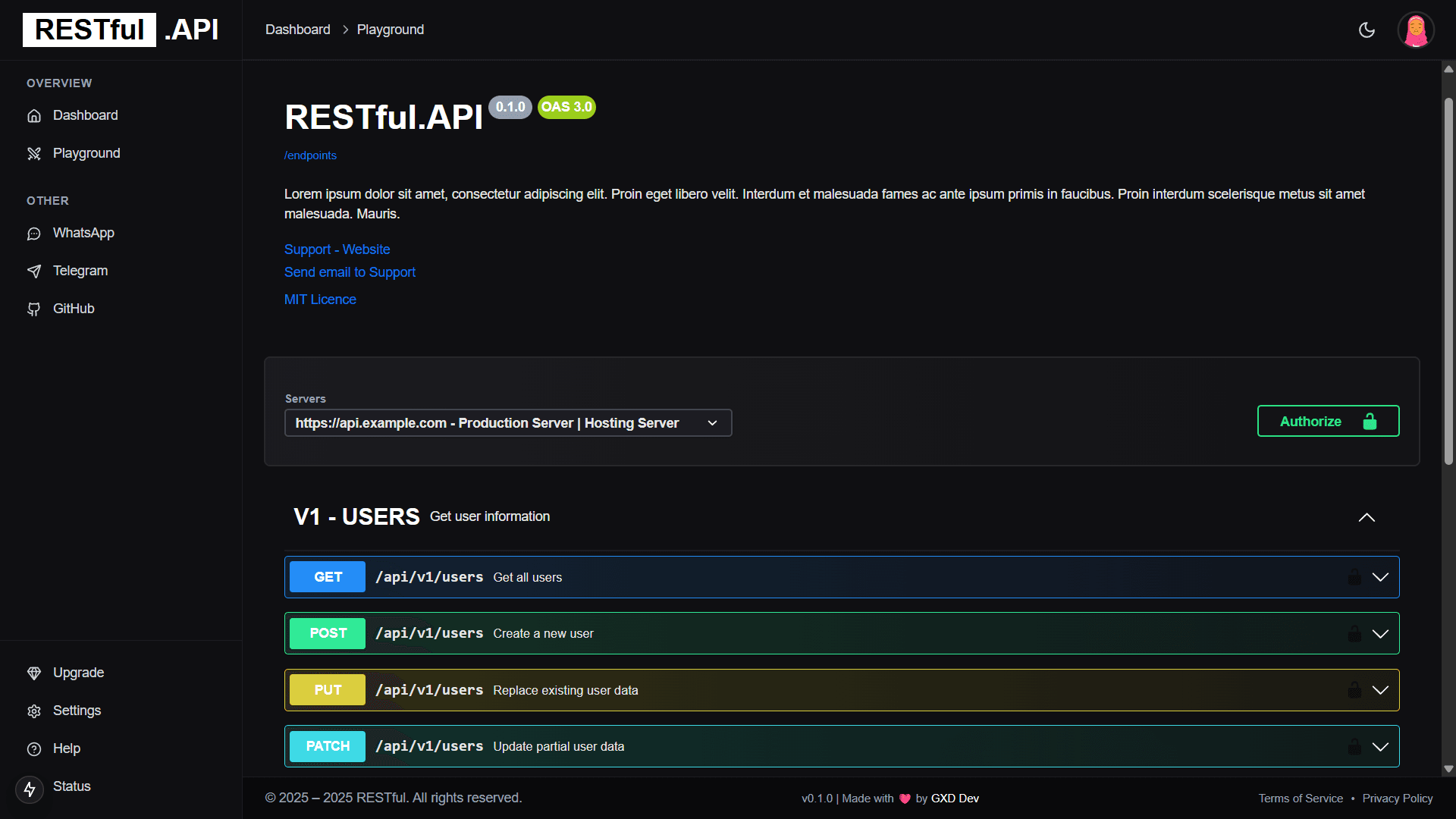 NEXTJS API Starter Kit thumbnail 5
